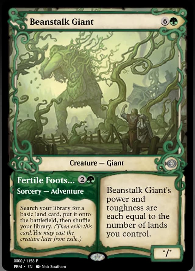 Beanstalk Giant // Fertile Footsteps image