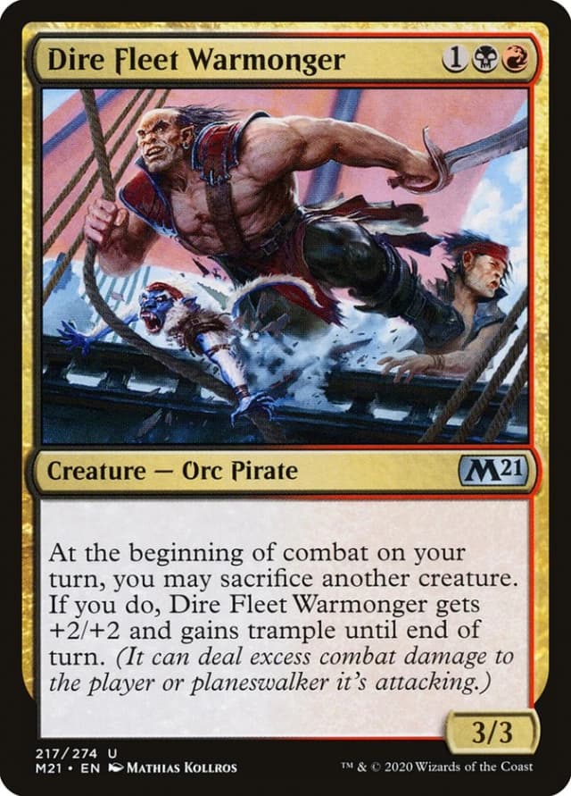 Dire Fleet Warmonger image