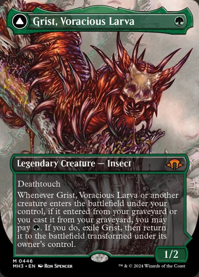 Grist, Voracious Larva // Grist, the Plague Swarm image