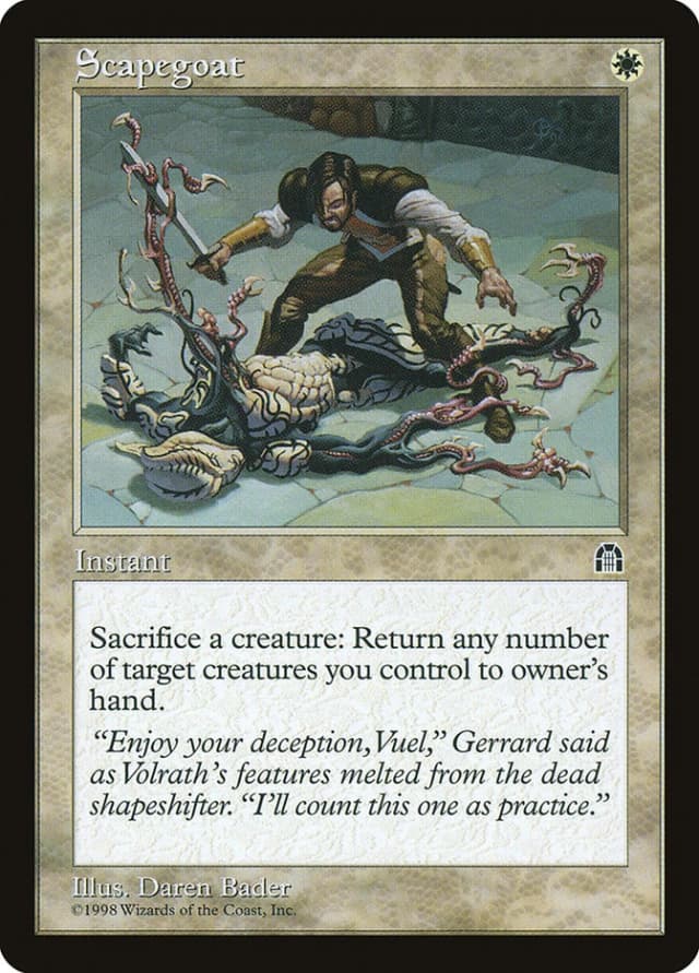 Scapegoat image