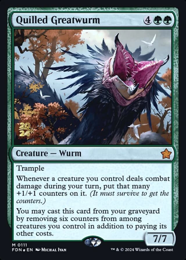Quilled Greatwurm image