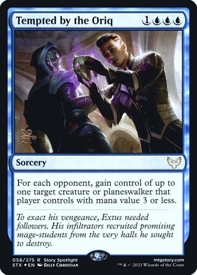 Tempted by the Oriq image
