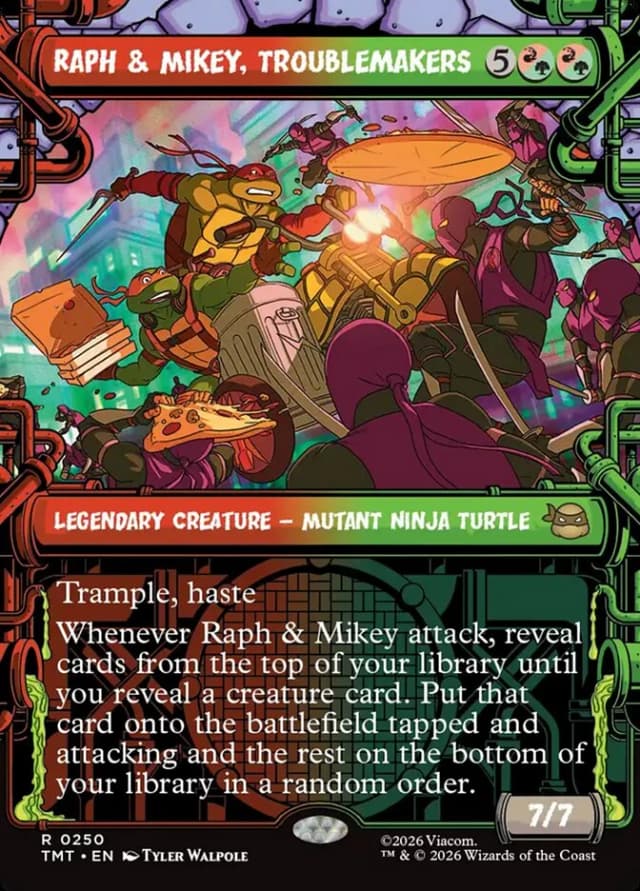 Raph & Mikey, Troublemakers image