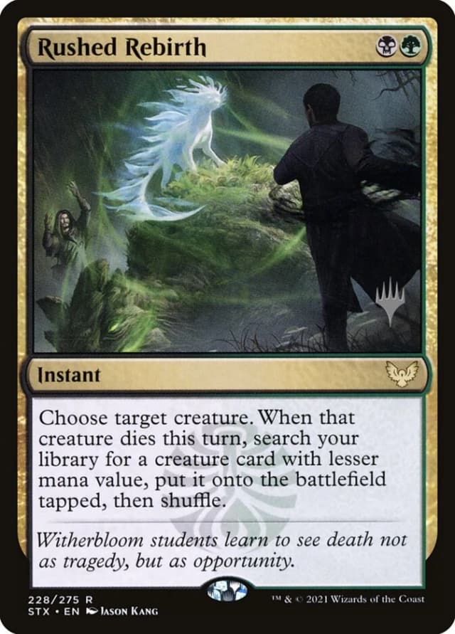 Rushed Rebirth image