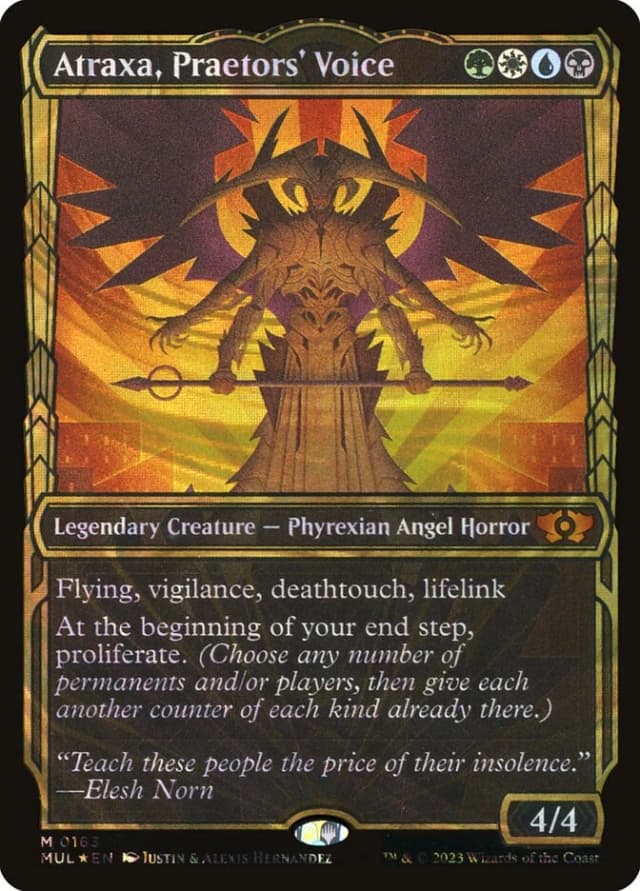 Atraxa, Praetors' Voice image