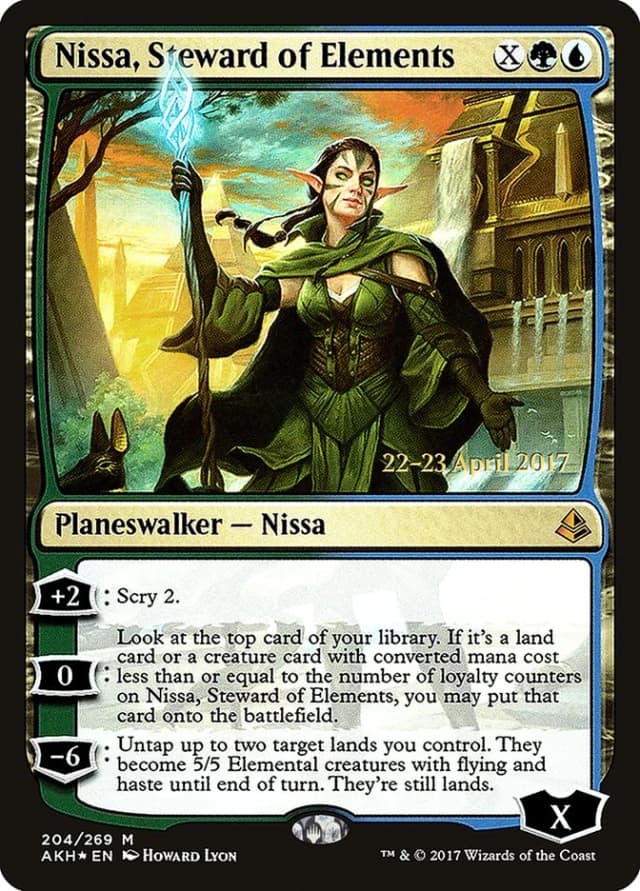 Nissa, Steward of Elements image