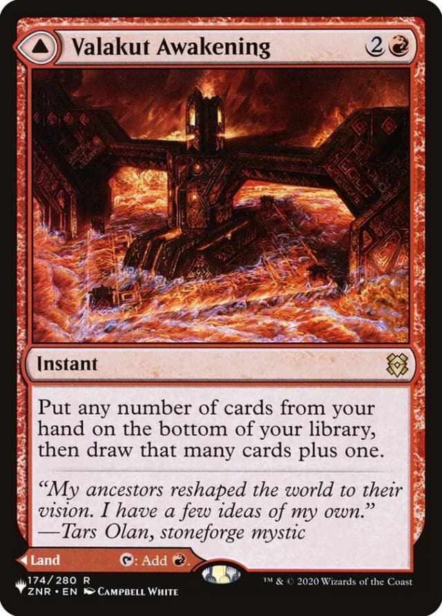 Valakut Awakening // Valakut Stoneforge image