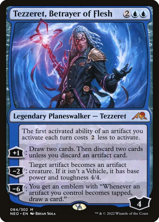 Tezzeret, Betrayer of Flesh image
