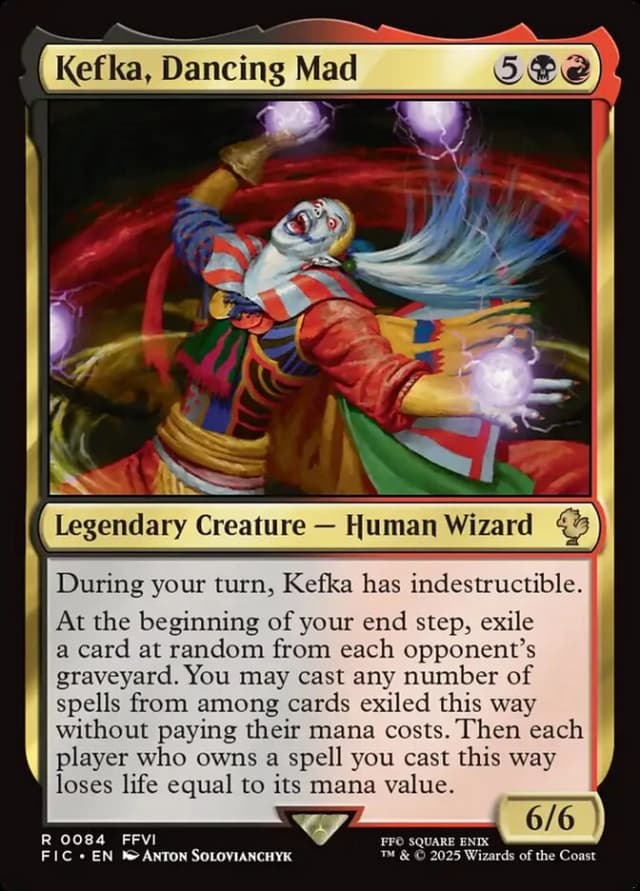 Kefka, Dancing Mad image