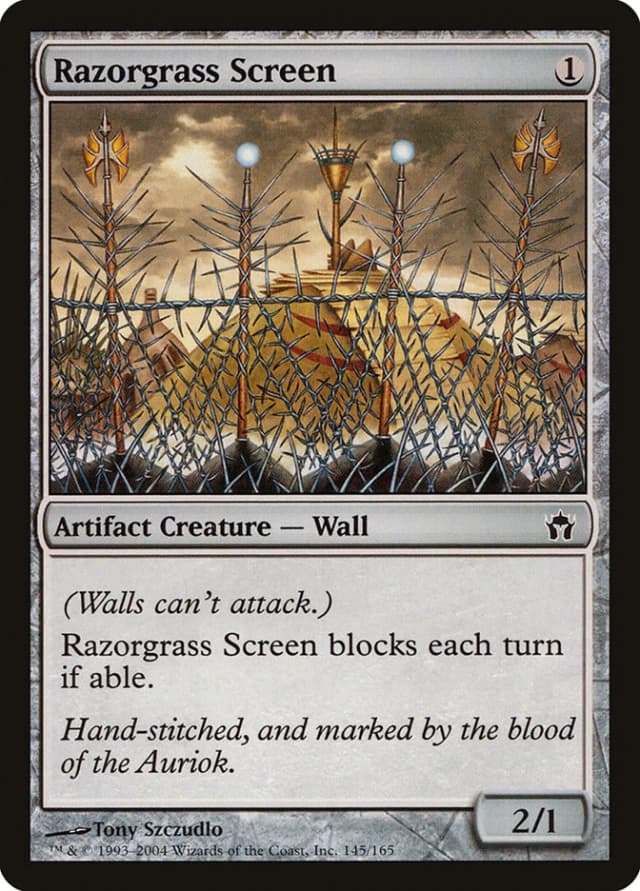 Razorgrass Screen image