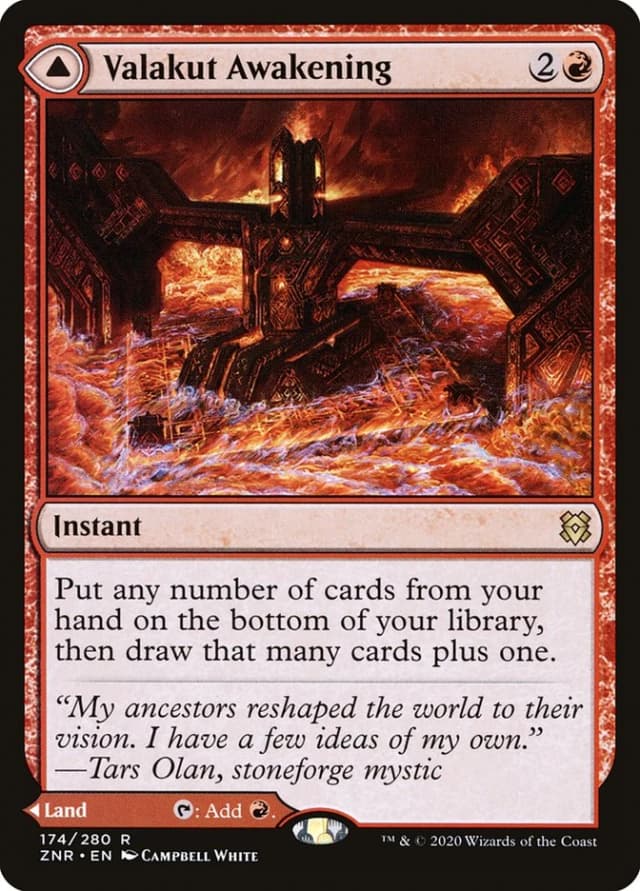 Valakut Awakening // Valakut Stoneforge image