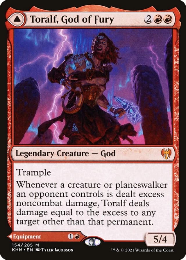 Toralf, God of Fury // Toralf's Hammer image