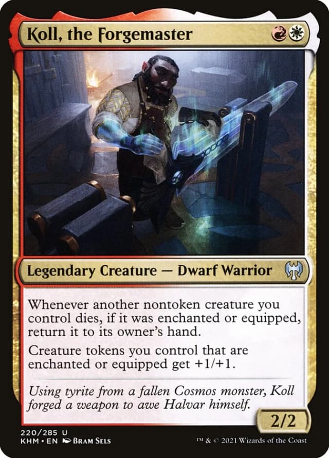 Koll, the Forgemaster image