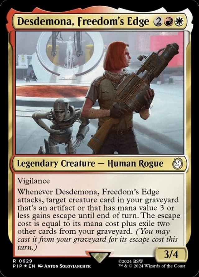 Desdemona, Freedom's Edge image