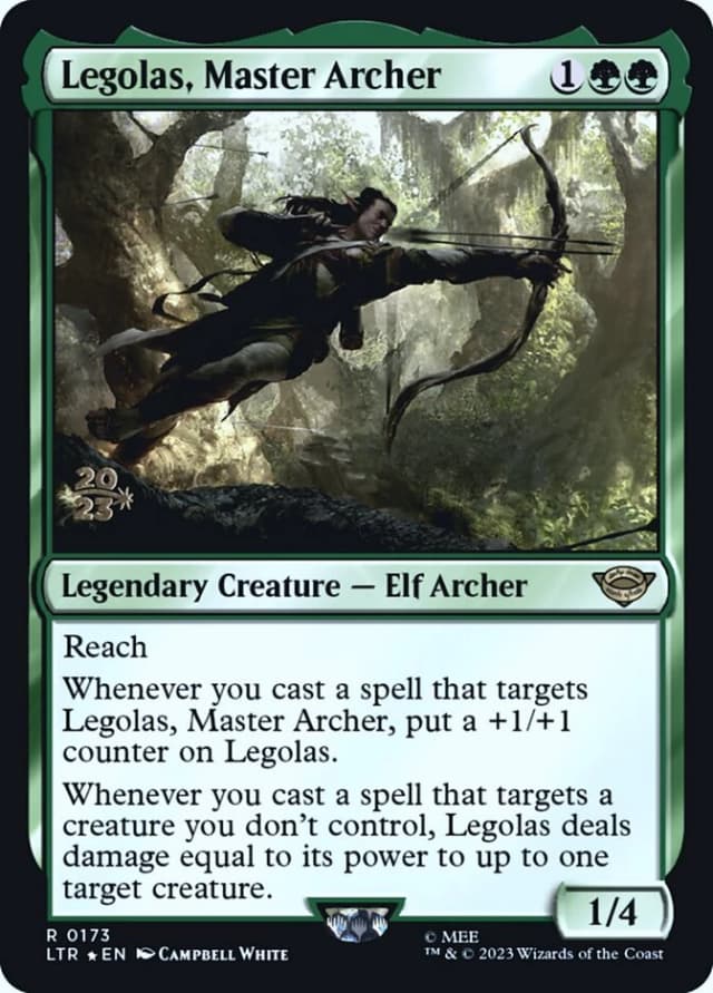 Legolas, Master Archer image