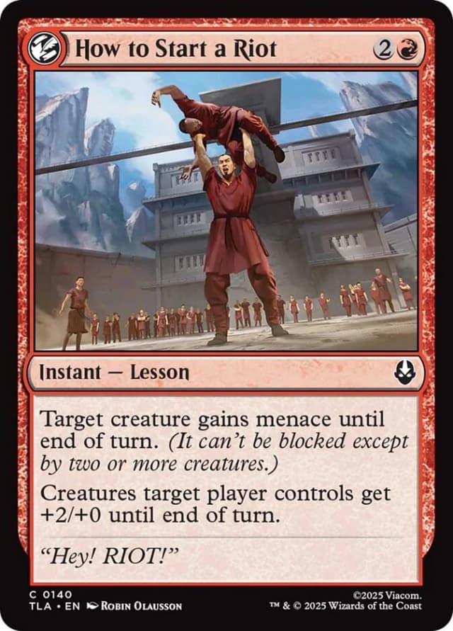 How to Start a Riot image