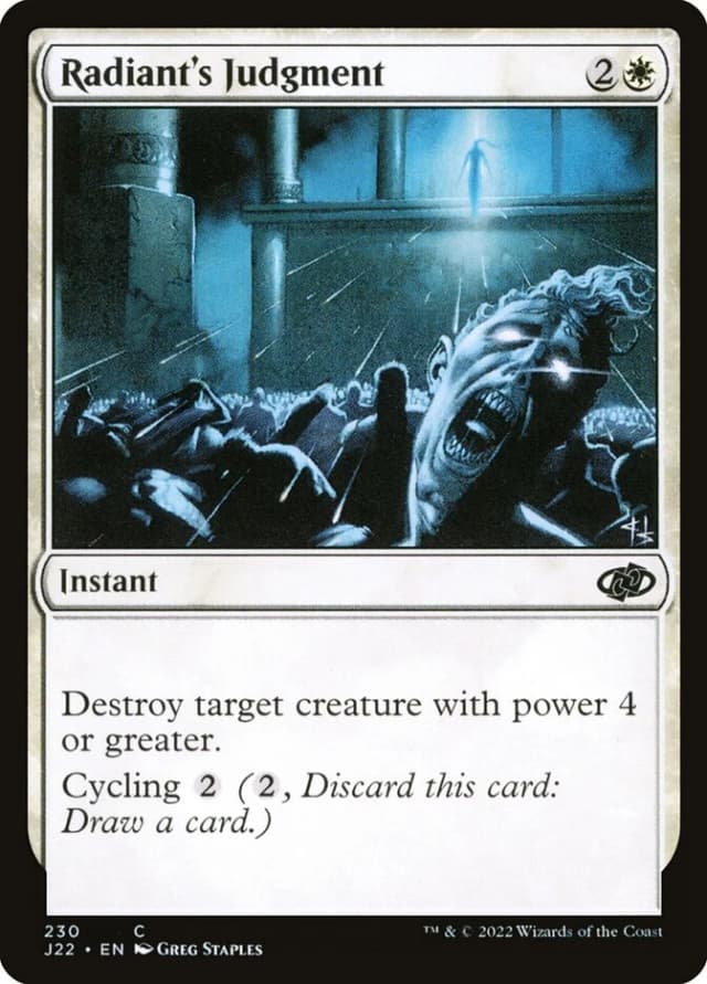 Radiant's Judgment image