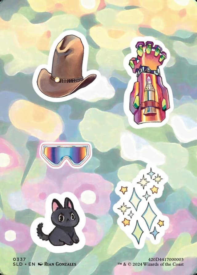 Sticker sheet image