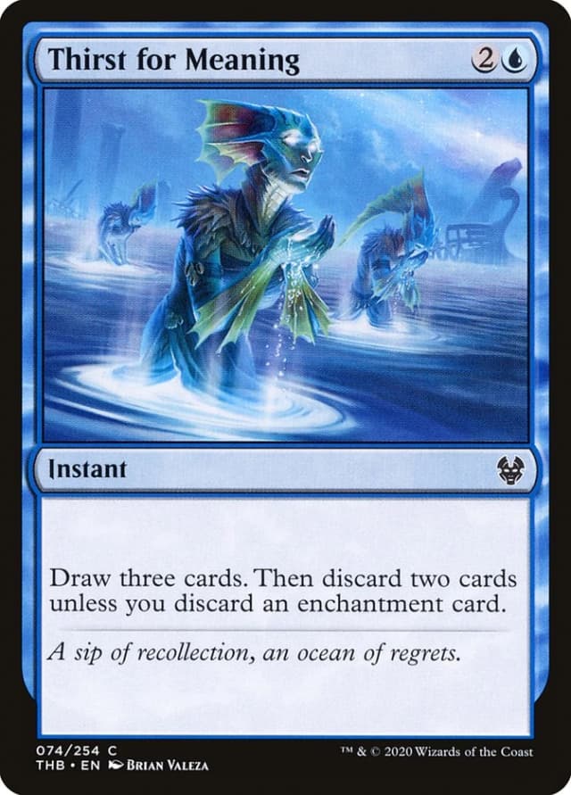 Thirst for Meaning image