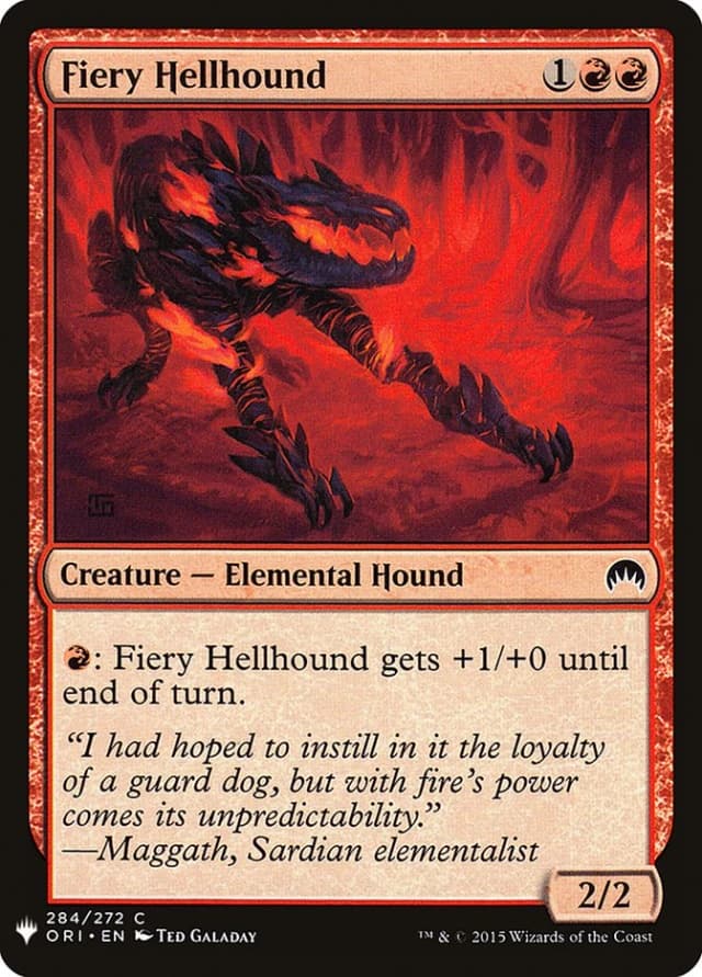 Fiery Hellhound image