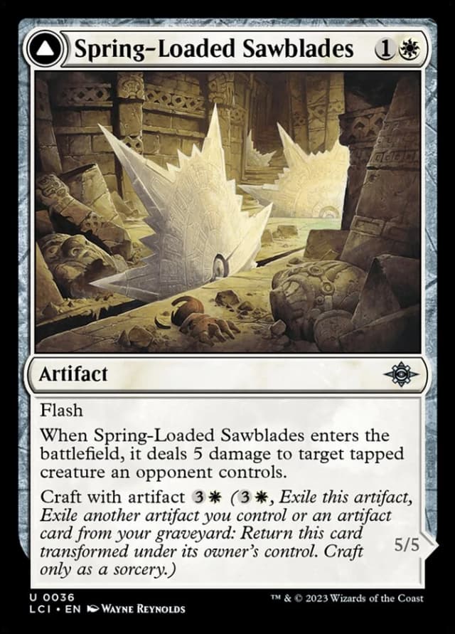 Spring-Loaded Sawblades // Bladewheel Chariot image