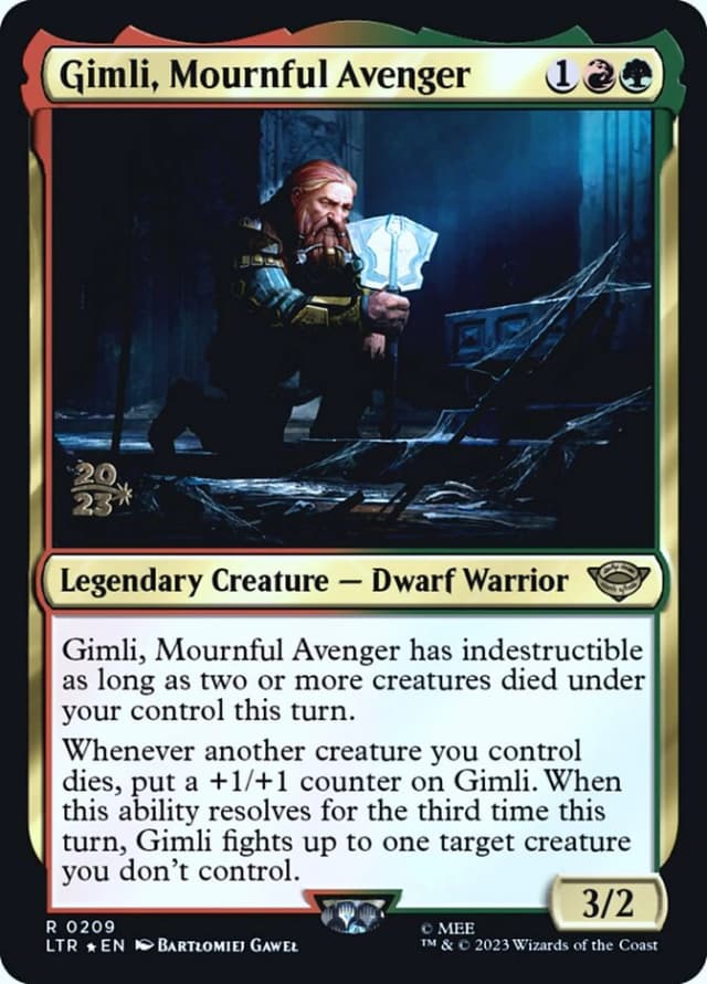 Gimli, Mournful Avenger image