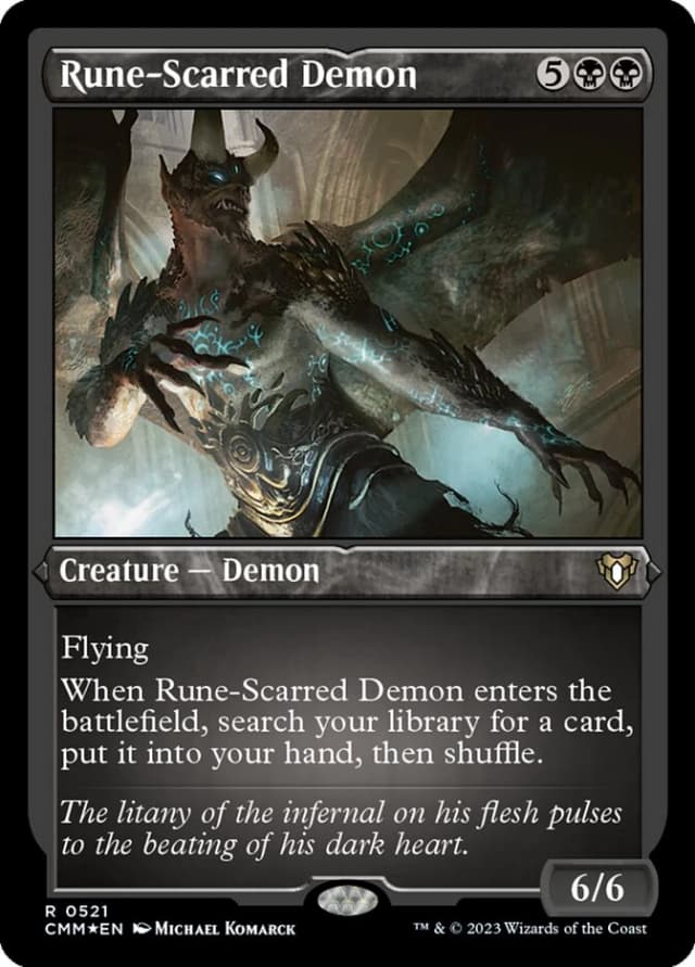 Rune-Scarred Demon image