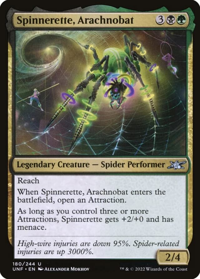 Spinnerette, Arachnobat image