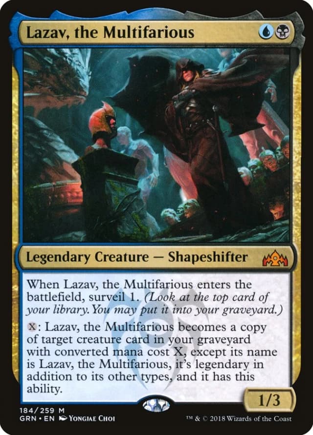 Lazav, the Multifarious image