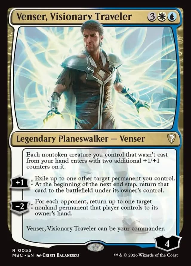 Venser, Visionary Traveler image