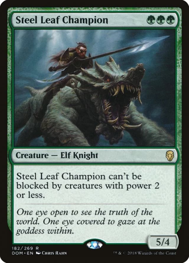 Steel Leaf Champion image