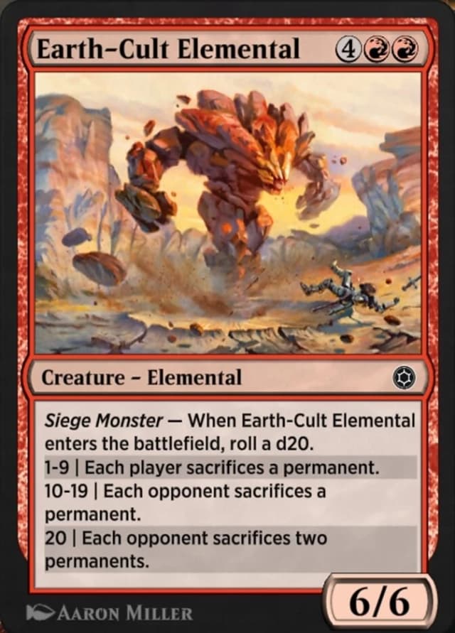 Earth-Cult Elemental image
