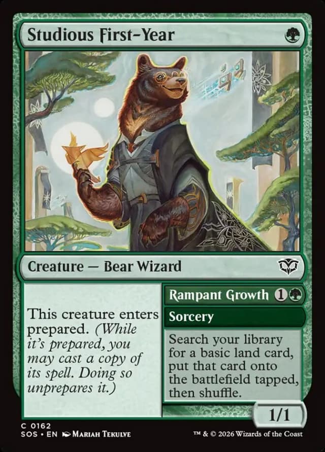 Studious First-Year // Rampant Growth image