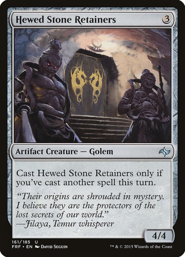 Hewed Stone Retainers image