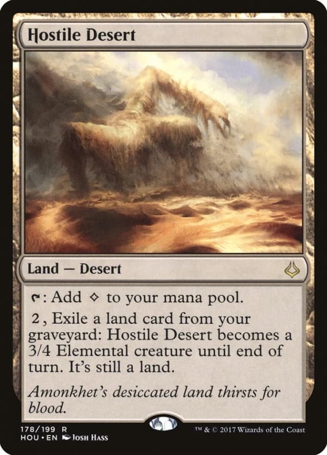 Hostile Desert image