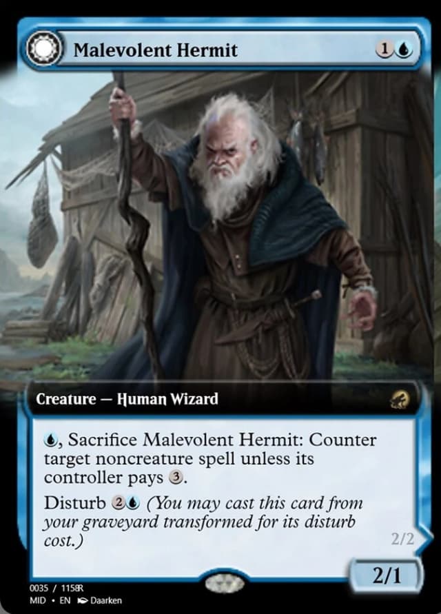 Malevolent Hermit // Benevolent Geist image