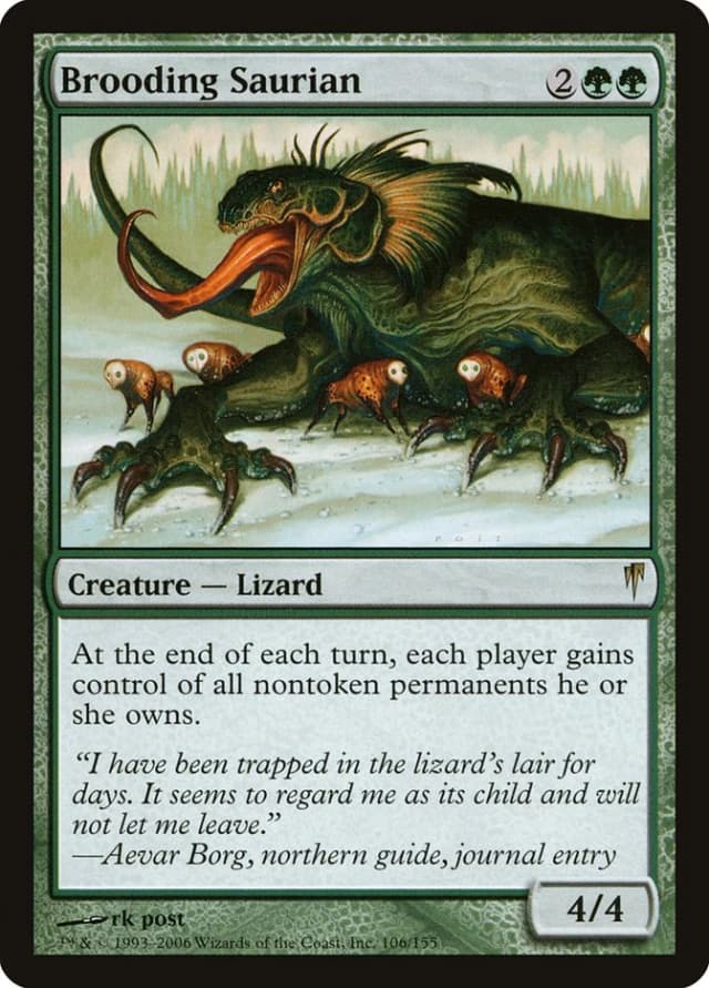 Brooding Saurian image