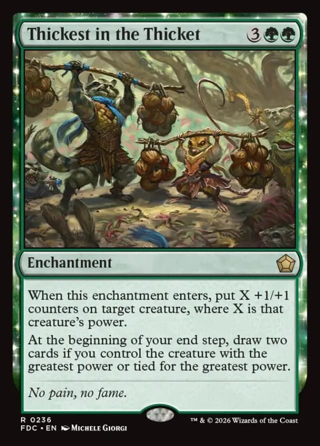 Thickest in the Thicket image