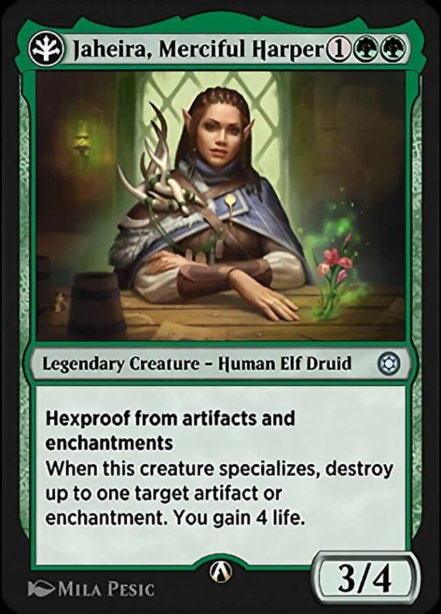 Jaheira, Merciful Harper image