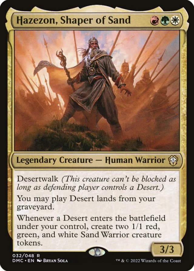 Hazezon, Shaper of Sand image