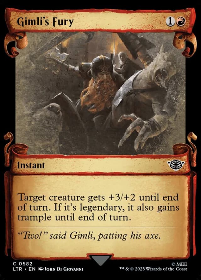 Gimli's Fury image