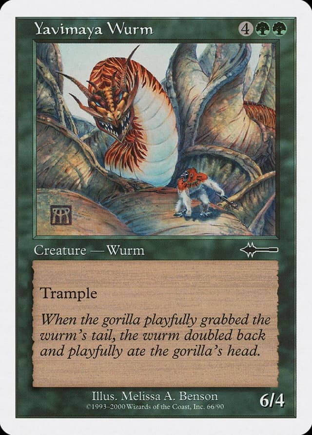 Yavimaya Wurm image