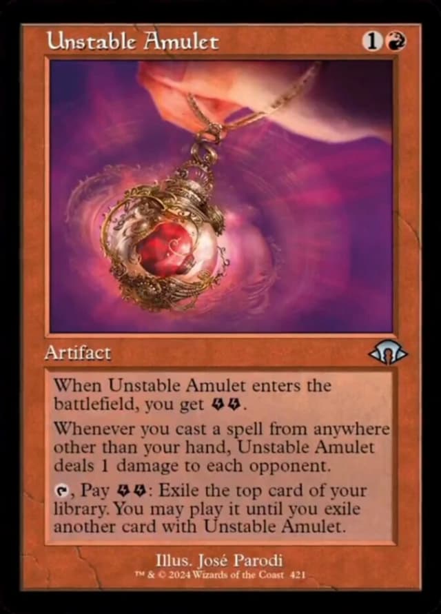 Unstable Amulet image