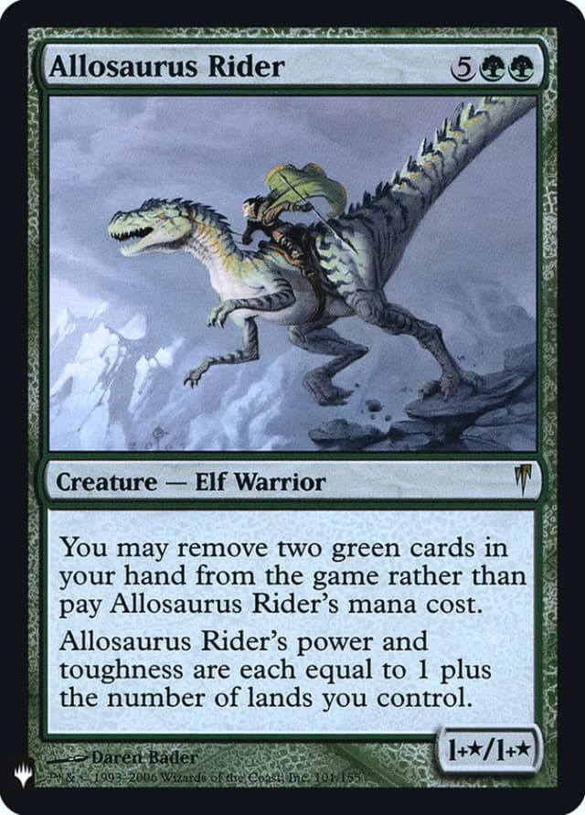 Allosaurus Rider image