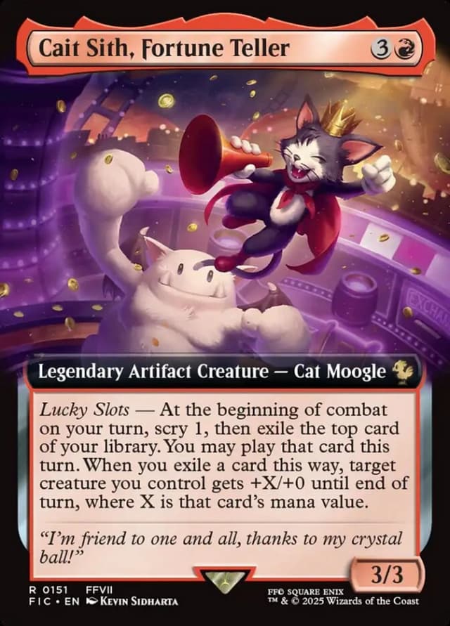 Cait Sith, Fortune Teller image