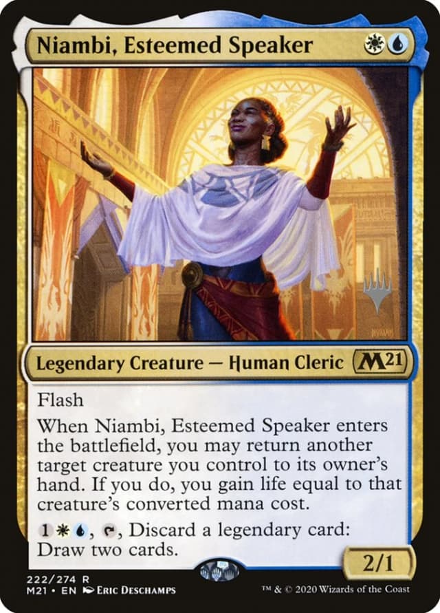 Niambi, Esteemed Speaker image