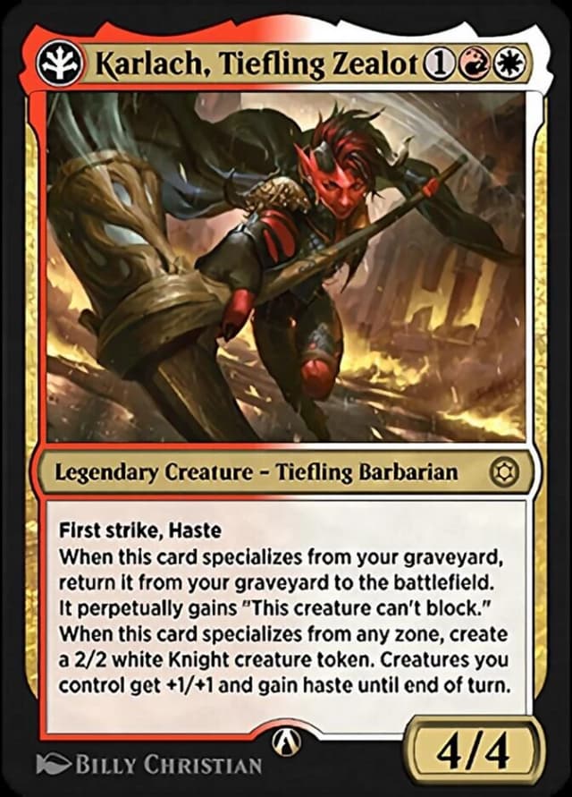 Karlach, Tiefling Zealot image
