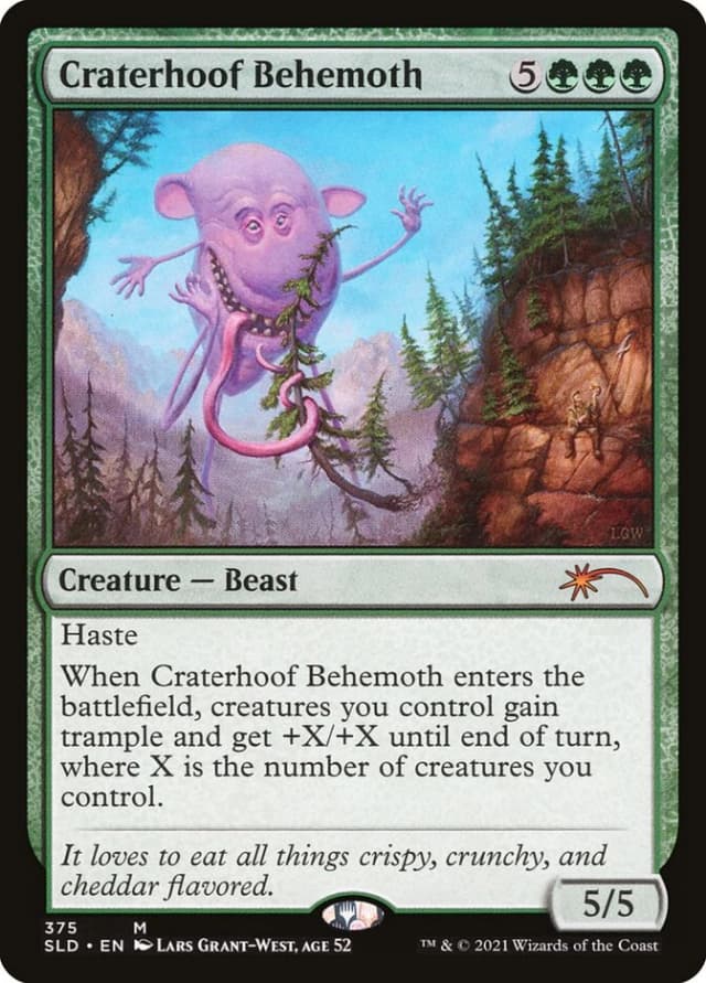 Craterhoof Behemoth image