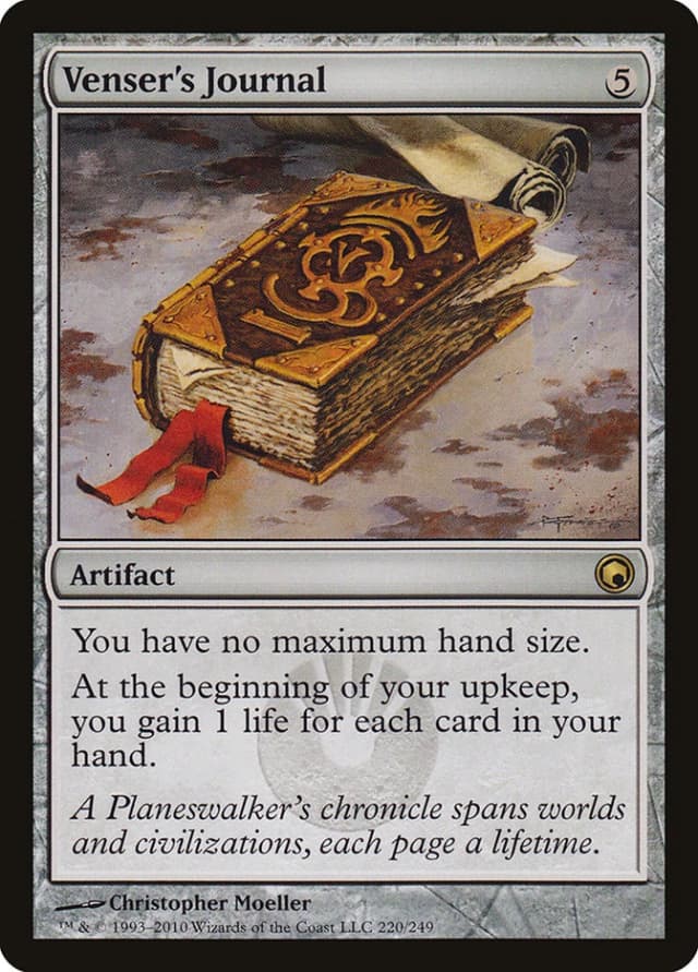Venser's Journal image