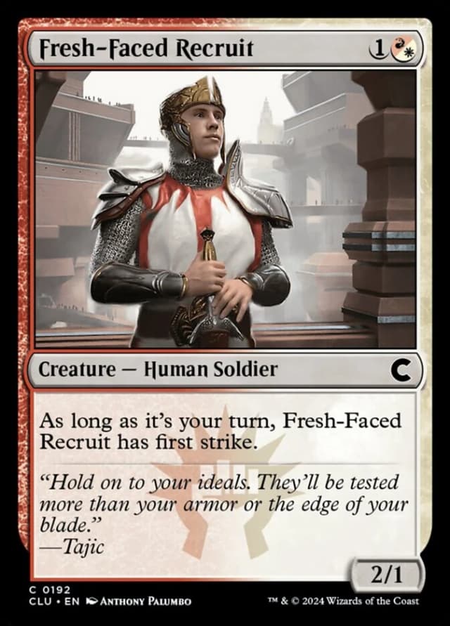 Fresh-Faced Recruit image